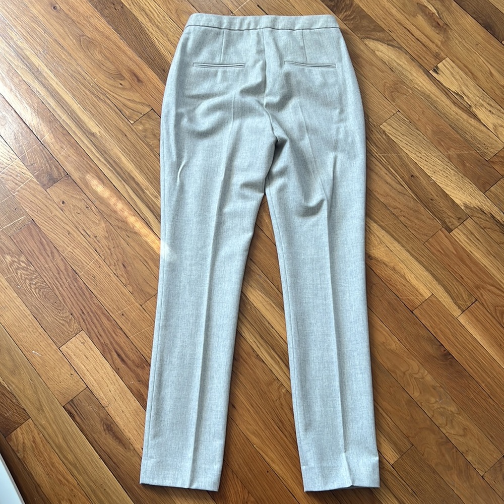 Reiss Connelly Flannel Wool Pant Trousers US Size 2 UK Size 6 - Picture 7 of 12
